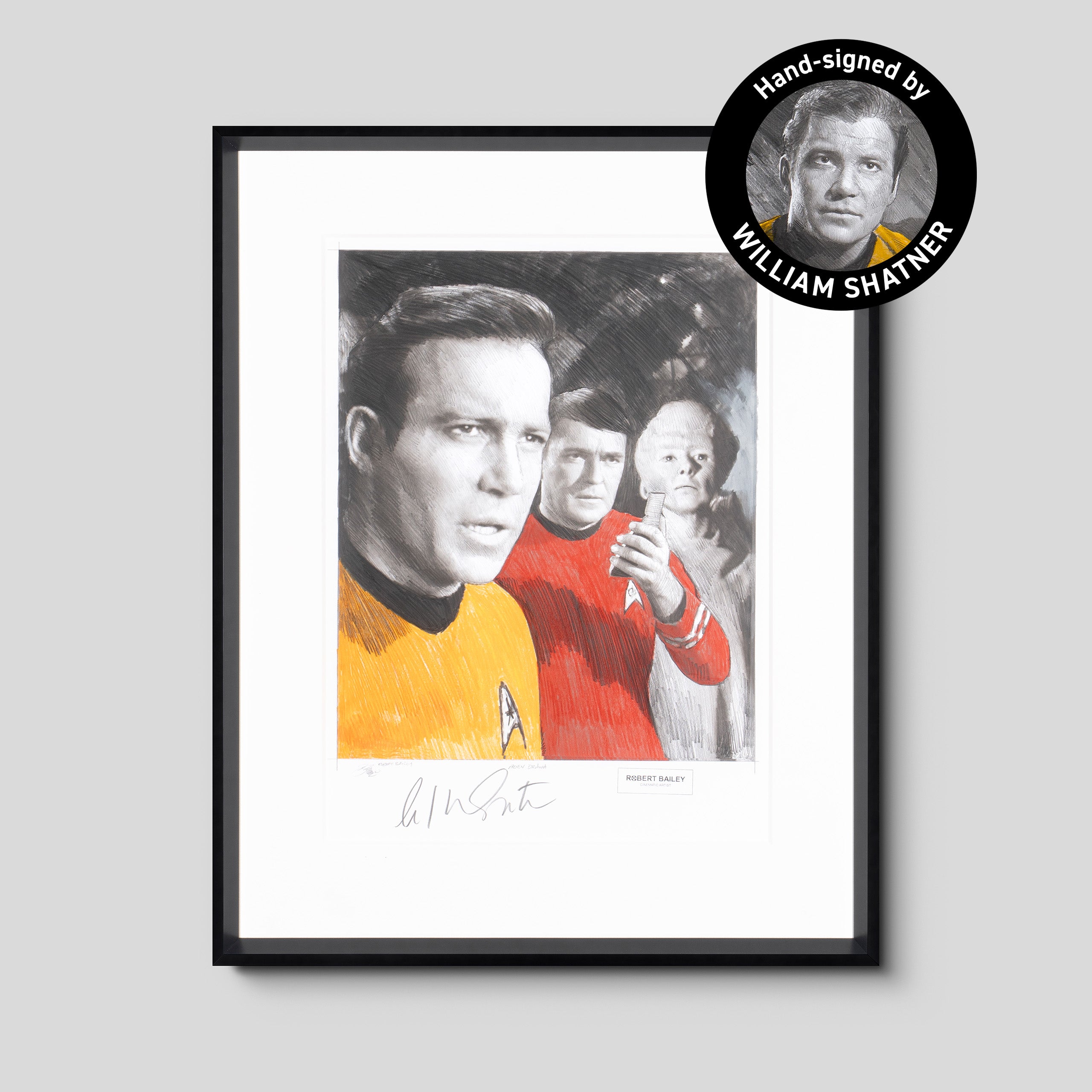 Alien Drama | Hand-signed by William Shatner