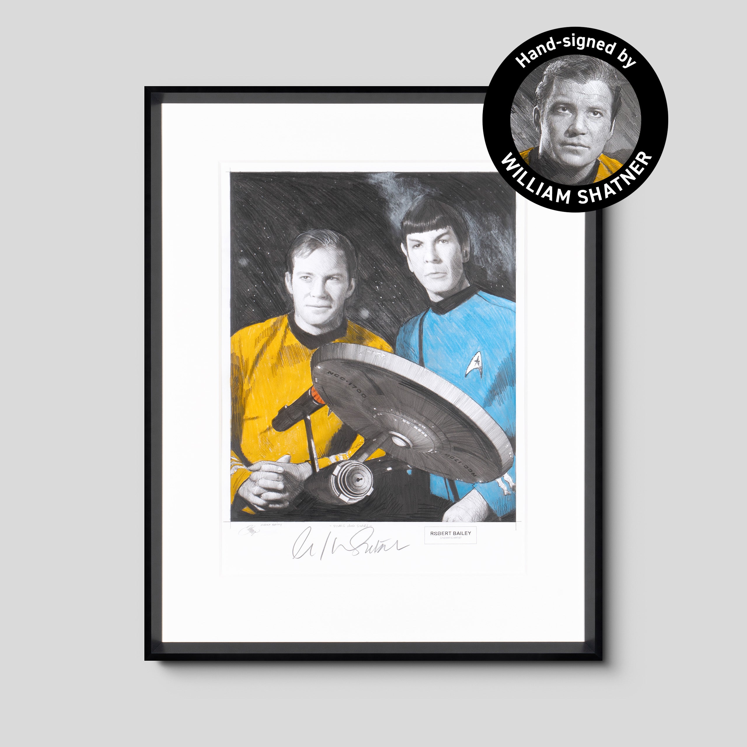 Stars And Stars | Hand-signed by William Shatner