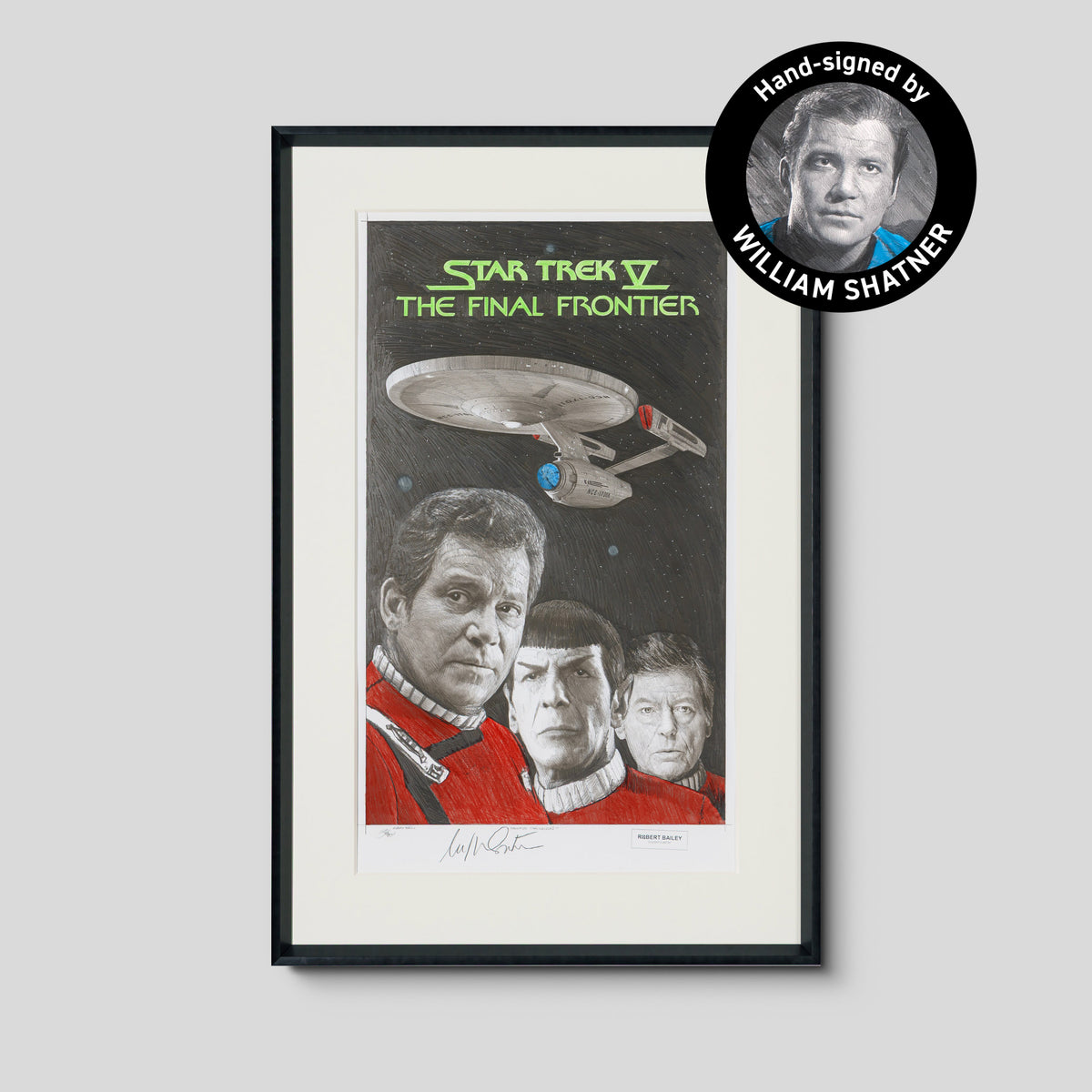 Frontier Challengers | Hand-signed by William Shatner