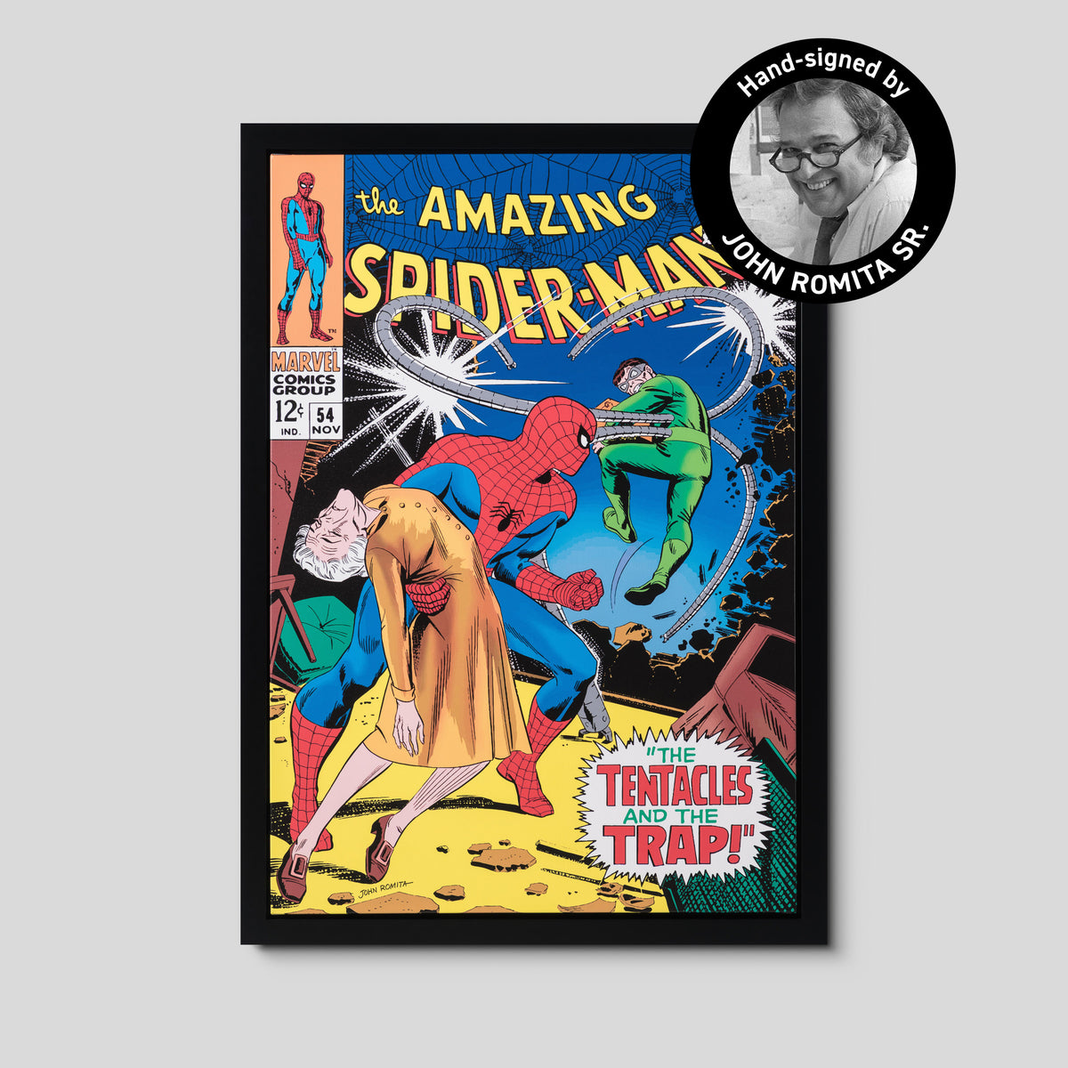 Amazing Spider-Man #54 | Hand-signed by John Romita Sr.