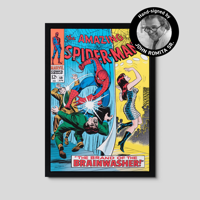 Amazing Spider-Man #59 | Hand-signed by John Romita Sr.