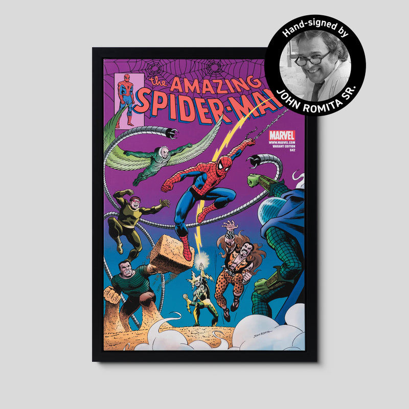 Amazing Spider-Man #642 Variant | Hand-signed by John Romita