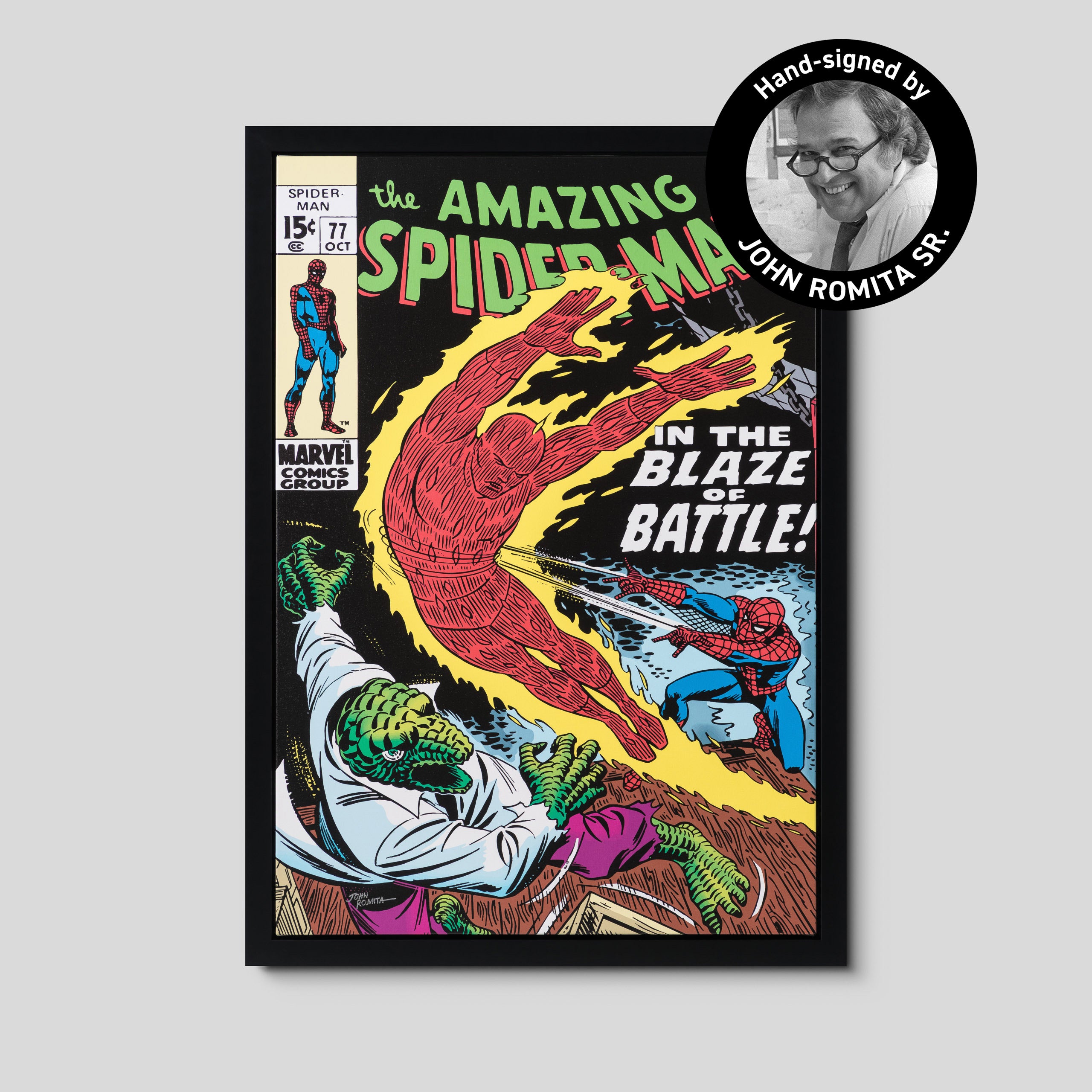 Amazing Spider-Man #77 | Hand-signed by John Romita Sr.