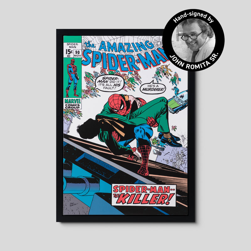 Amazing Spider-Man #90 | Hand-signed by John Romita