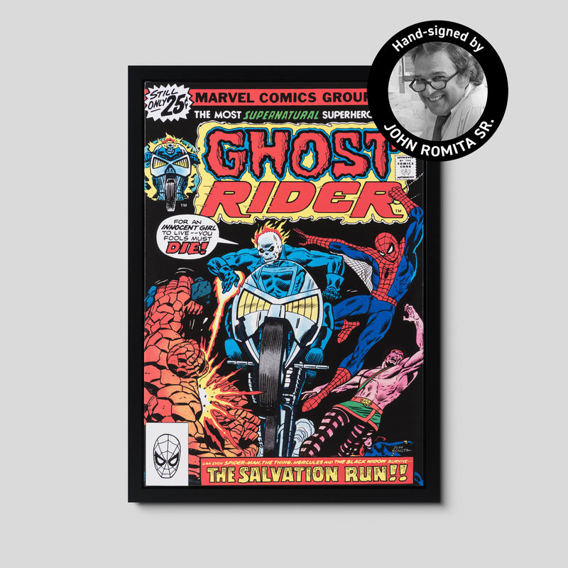 Ghost Rider Vol.2 #18 | Hand-signed by John Romita Sr.