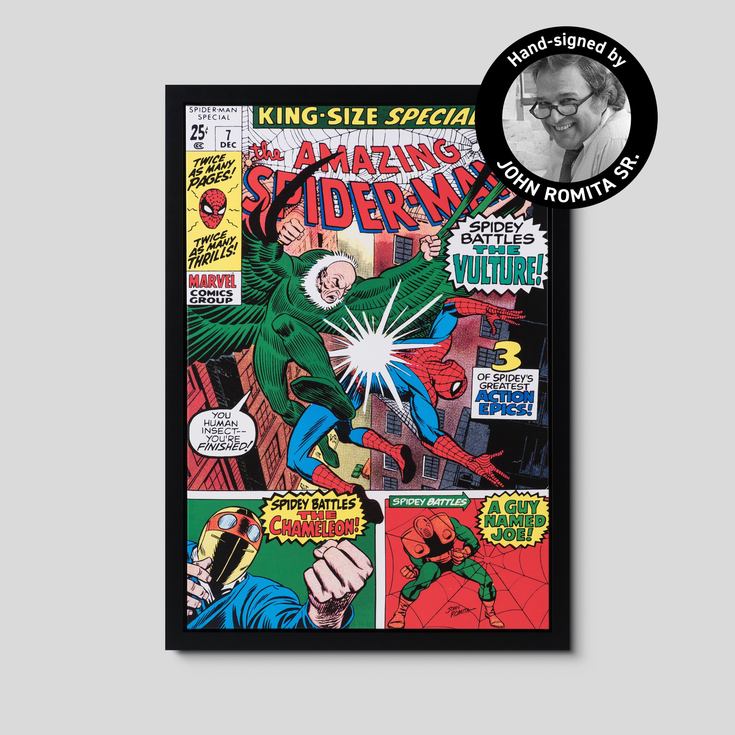 Spider-Man Annual King Size Special #7 | Hand-signed by John Romita