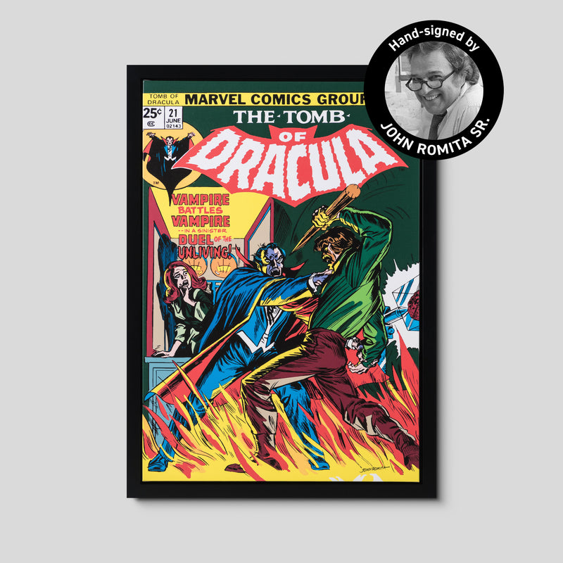 The Tomb Of Dracula #21 | Hand-signed by John Romita Sr.
