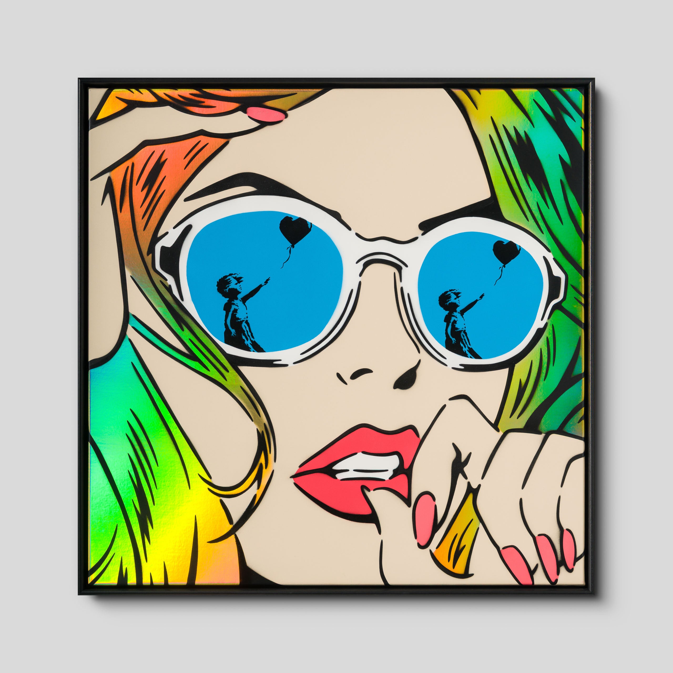 Reflections | Banksy Holographic