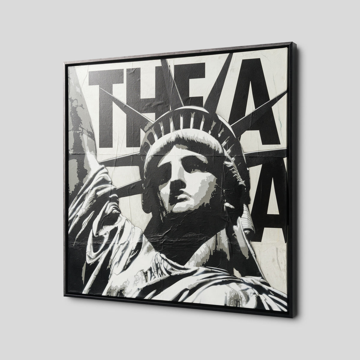 Statue Of Liberty White Billboard 2015