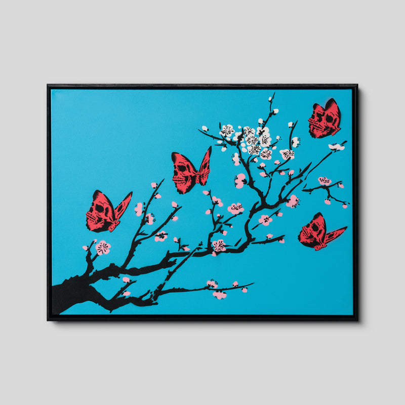Skullerfly Cherry Blossom Blue 2019