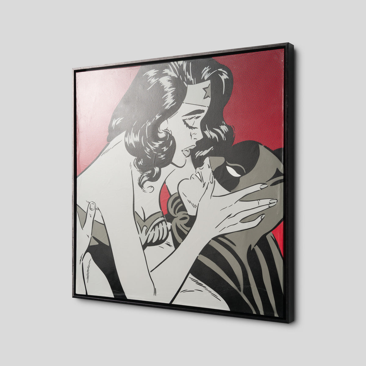 Oh Bruce! Red Billboard Monochromatic 2014