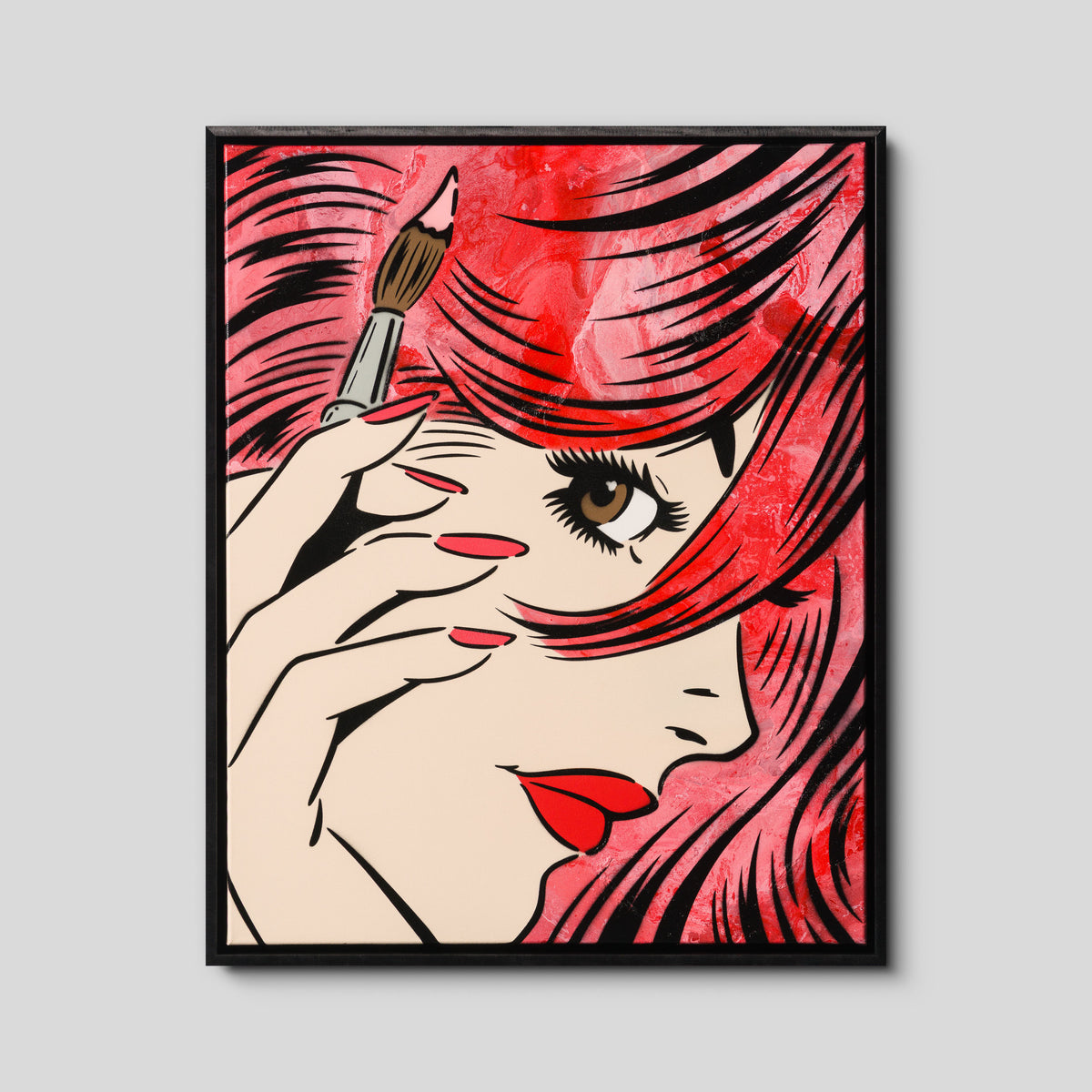 A Moment of Reflection | Hydro Dip Hair