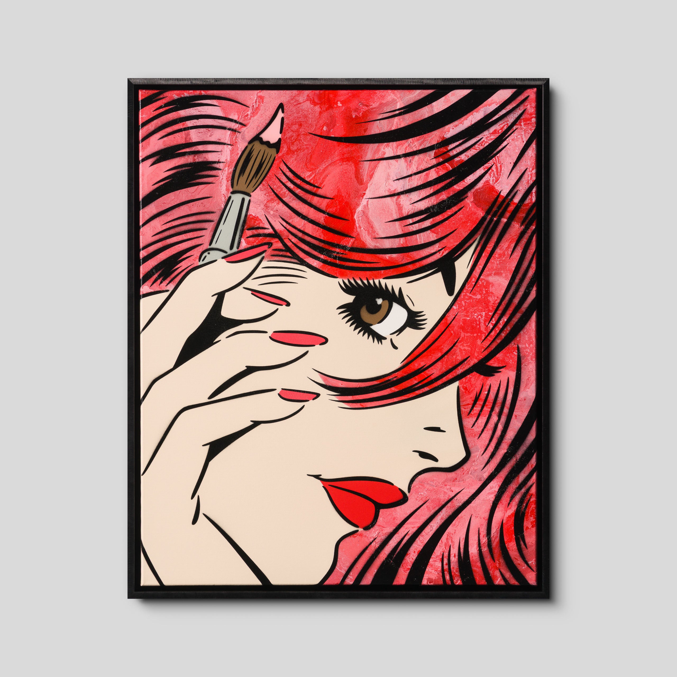 A Moment of Reflection | Hydro Dip Hair