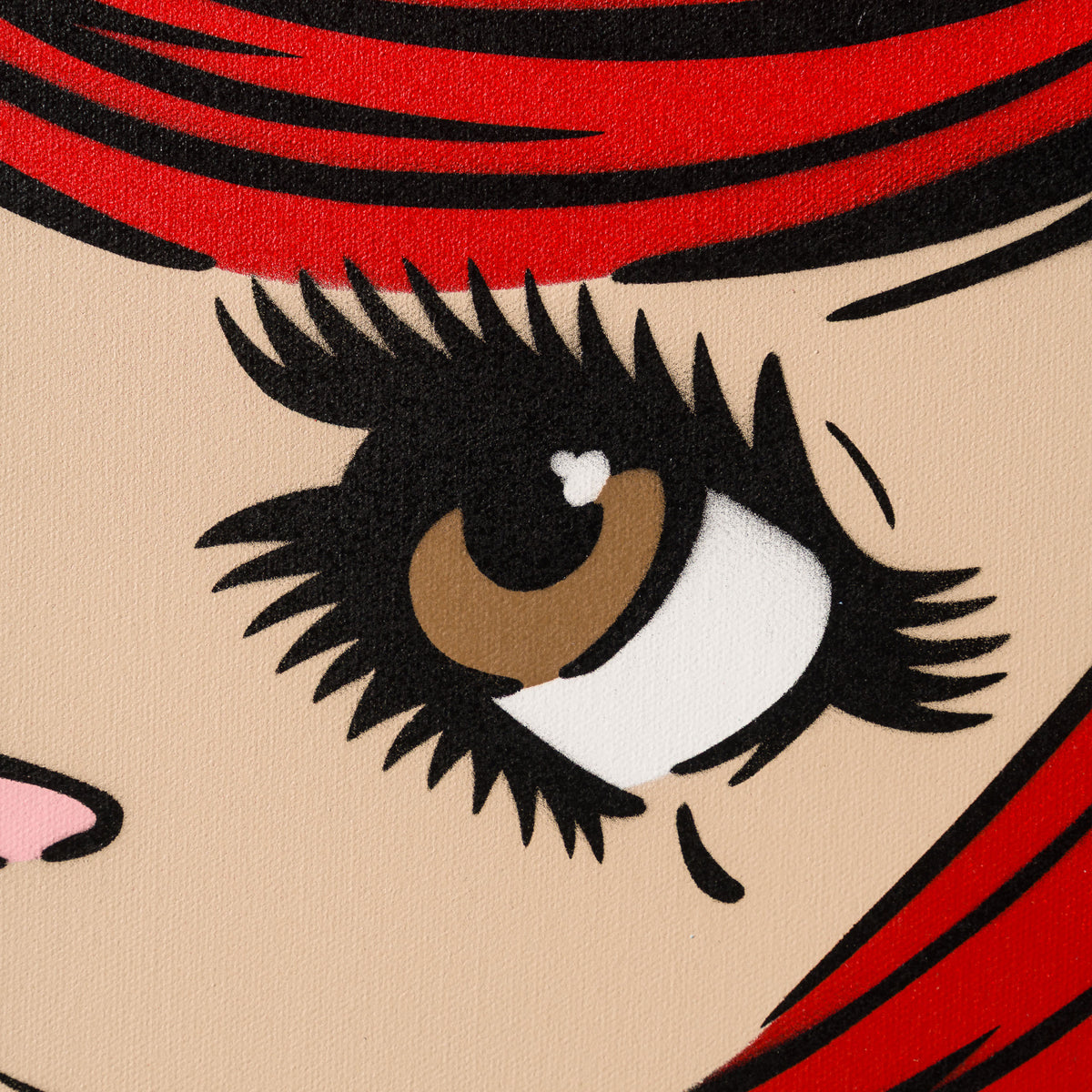 A Moment of Reflection - Red Hair