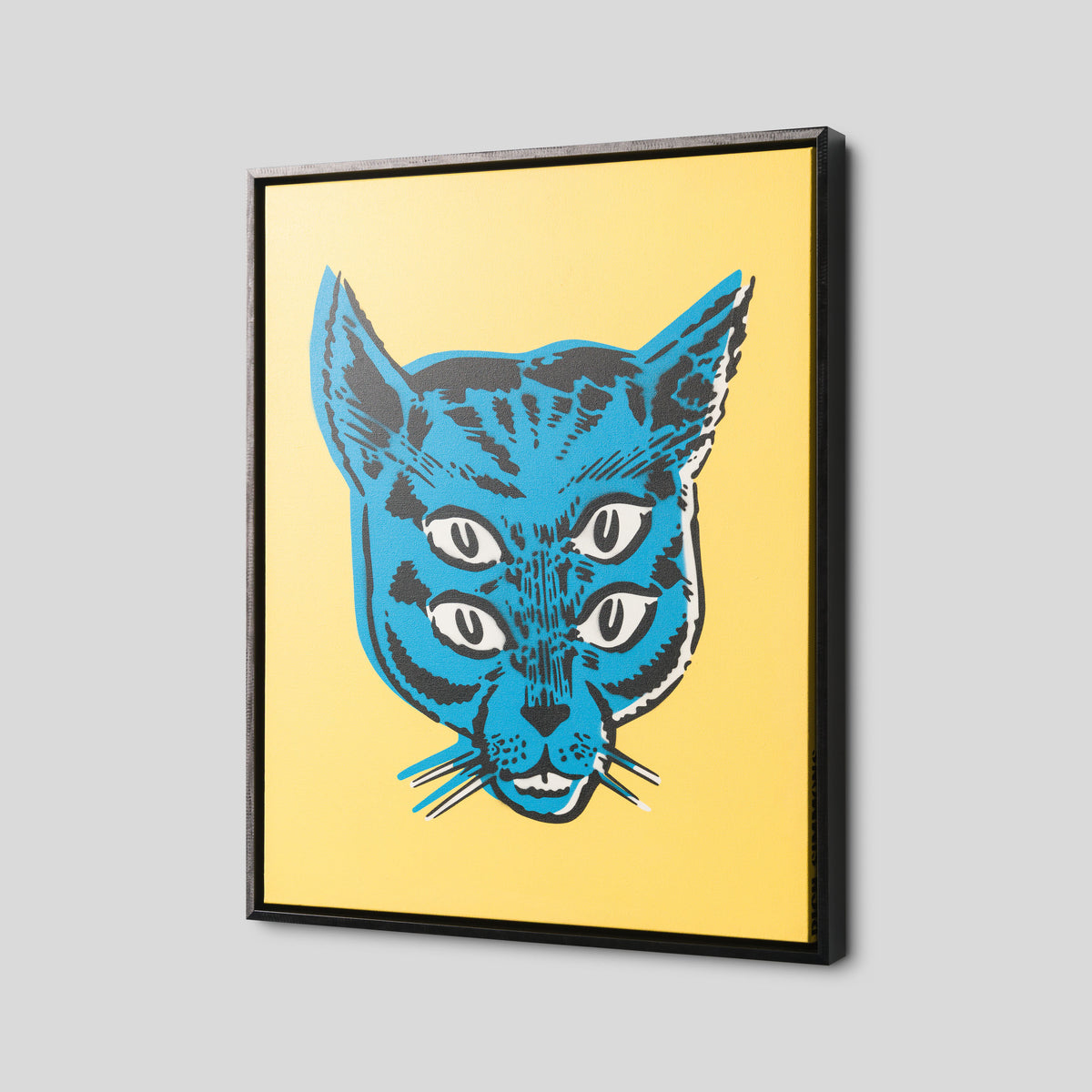 Four Eye Cat | Yellow/Blue