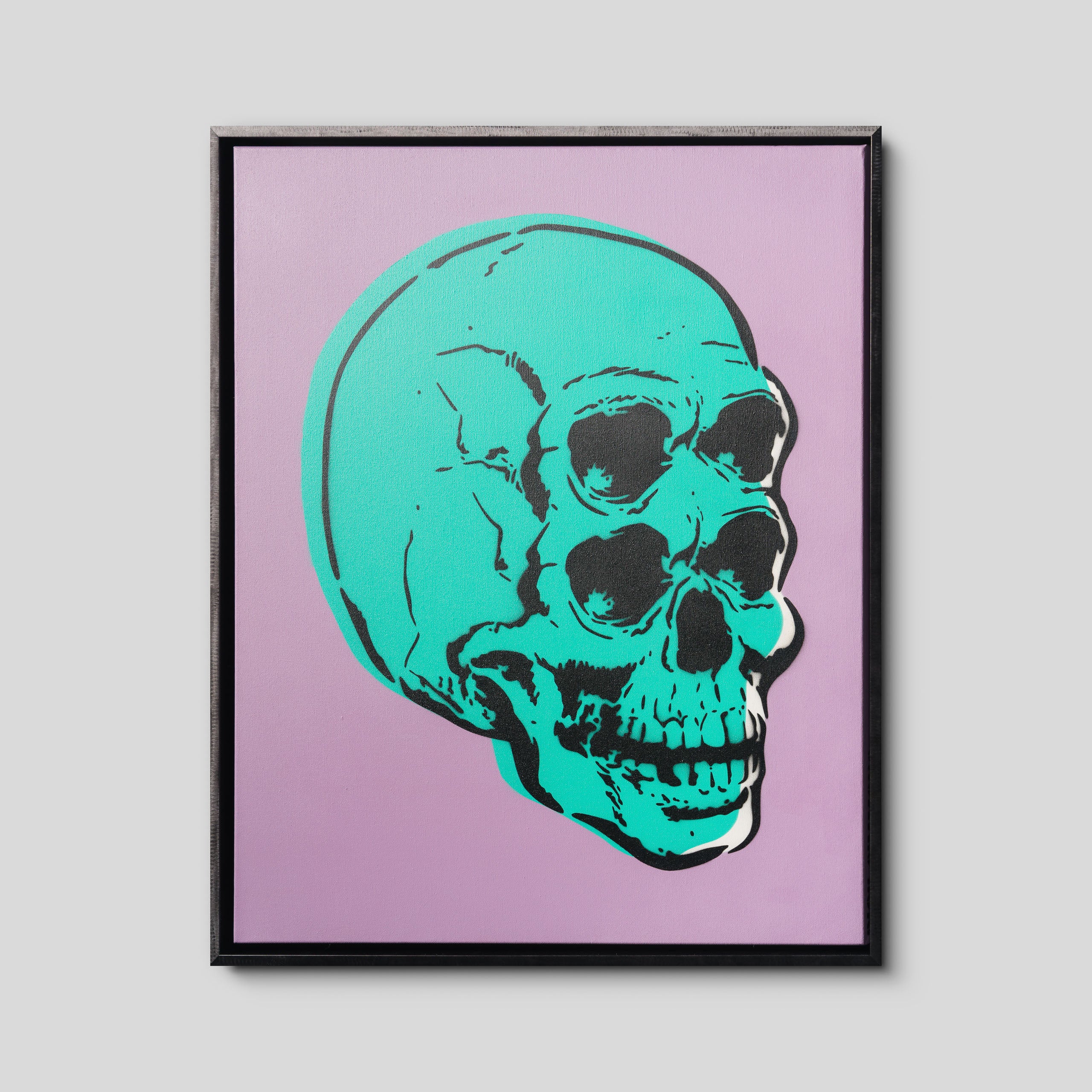 4 Eye Skull - Violet/Mint