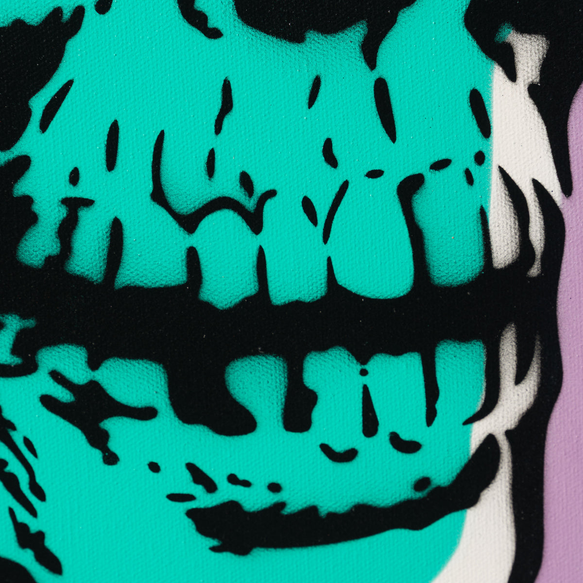 4 Eye Skull - Violet/Mint