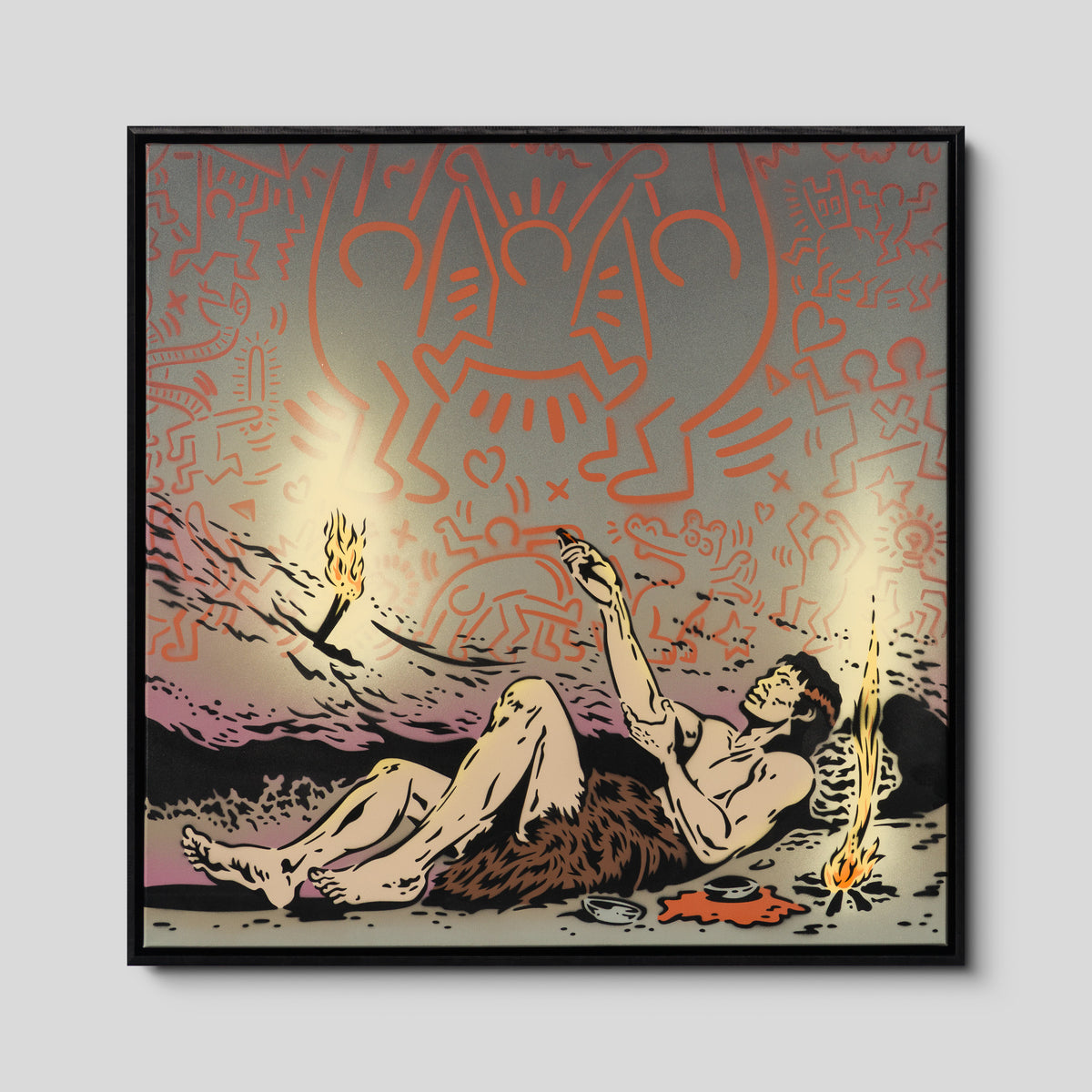 Cave Painting | Haring