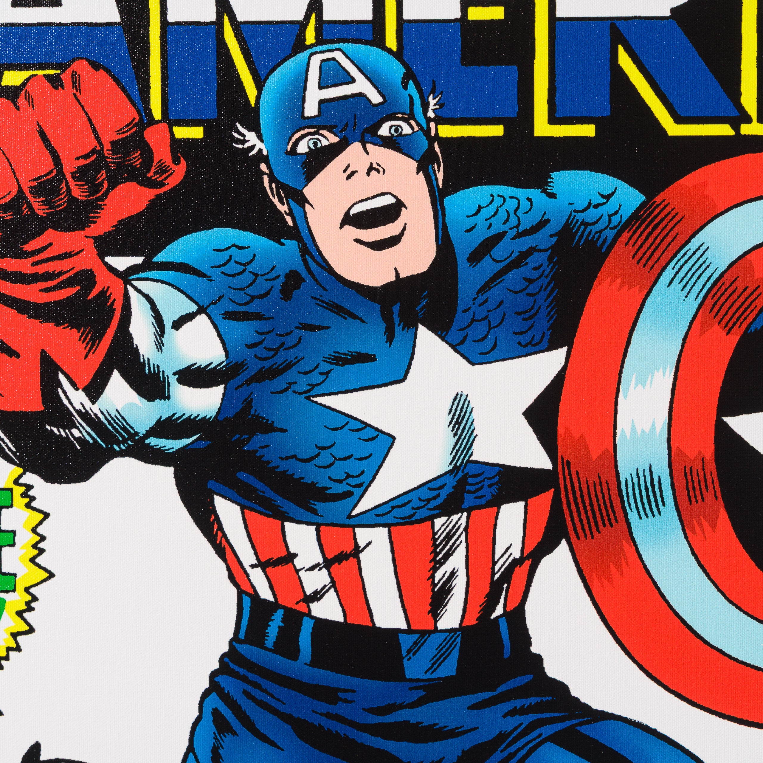 Captain America #100 - Big Premiere Issue! - Boxed Canvas Edition