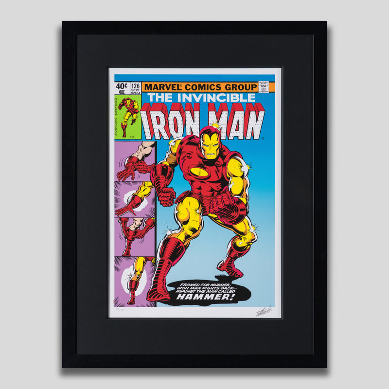 The Invincible Iron Man #126 - Iron Man Fights Back - Giclee on Paper Edition