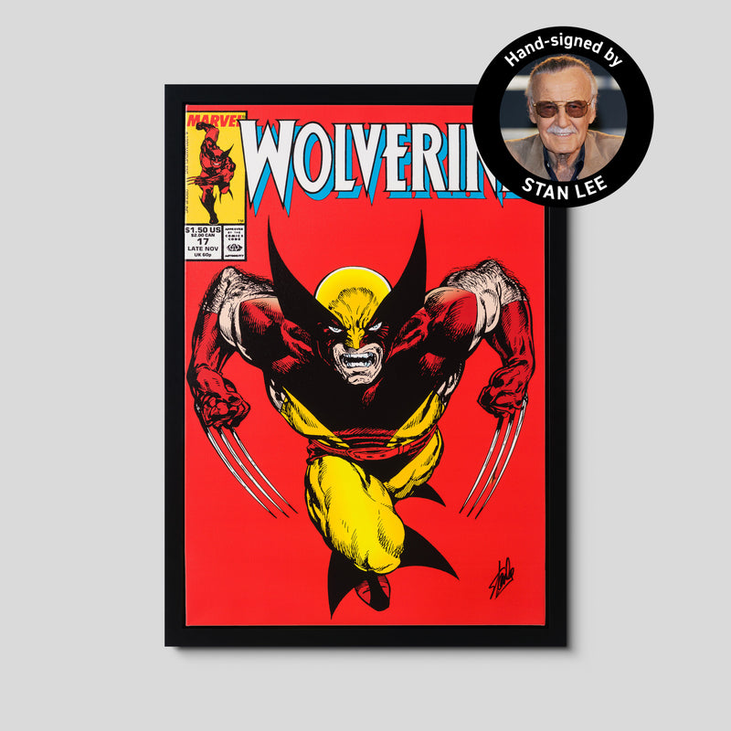 Wolverine #17 | Boxed Canvas | Hand-signed by Stan Lee