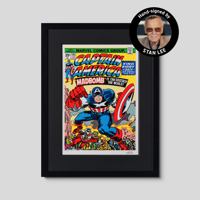 Captain America #193 | Madbomb | Hand-signed by Stan Lee