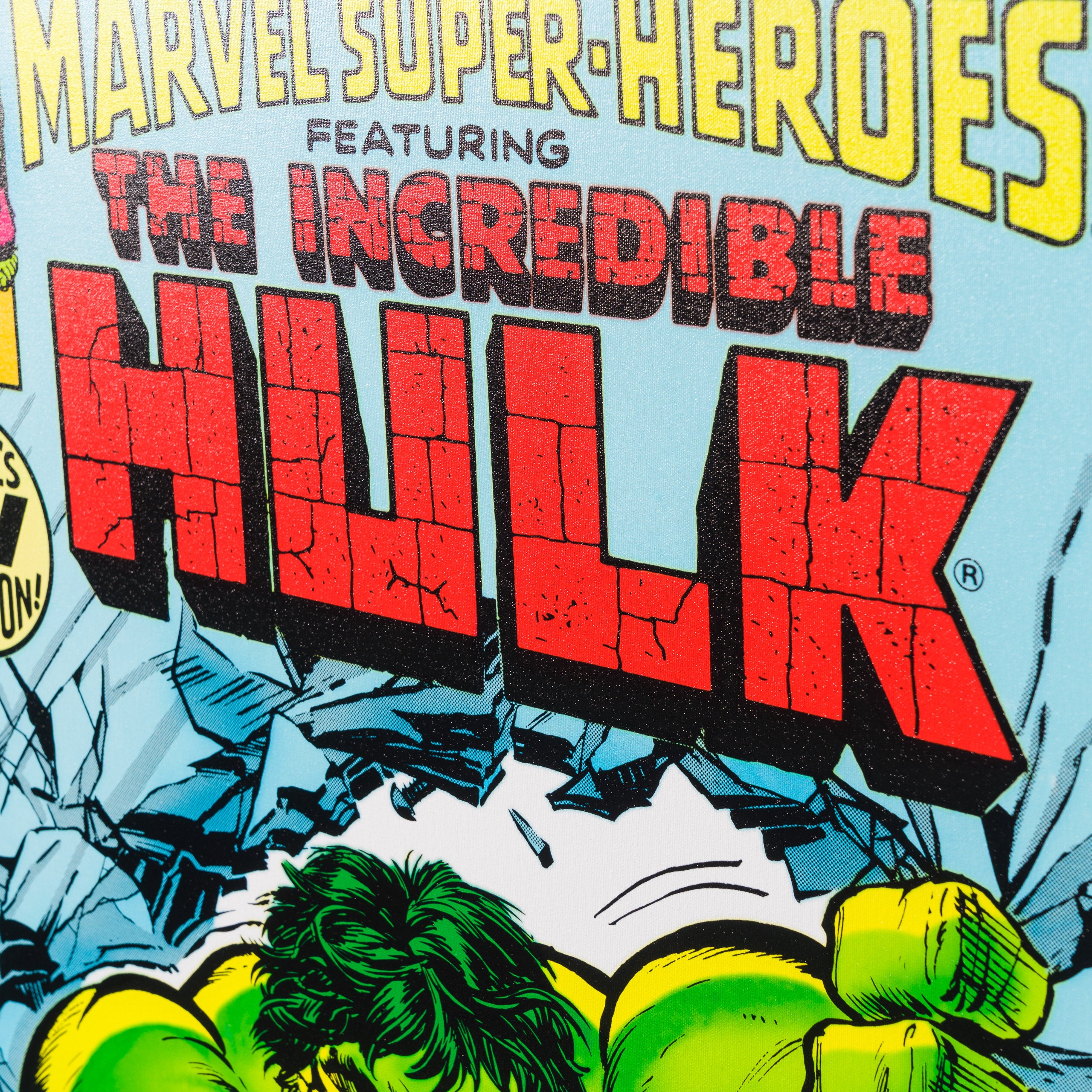Marvel Super-Heroes Featuring The Incredible Hulk #82 - Marvel's TV Sensation (Boxed canvas)