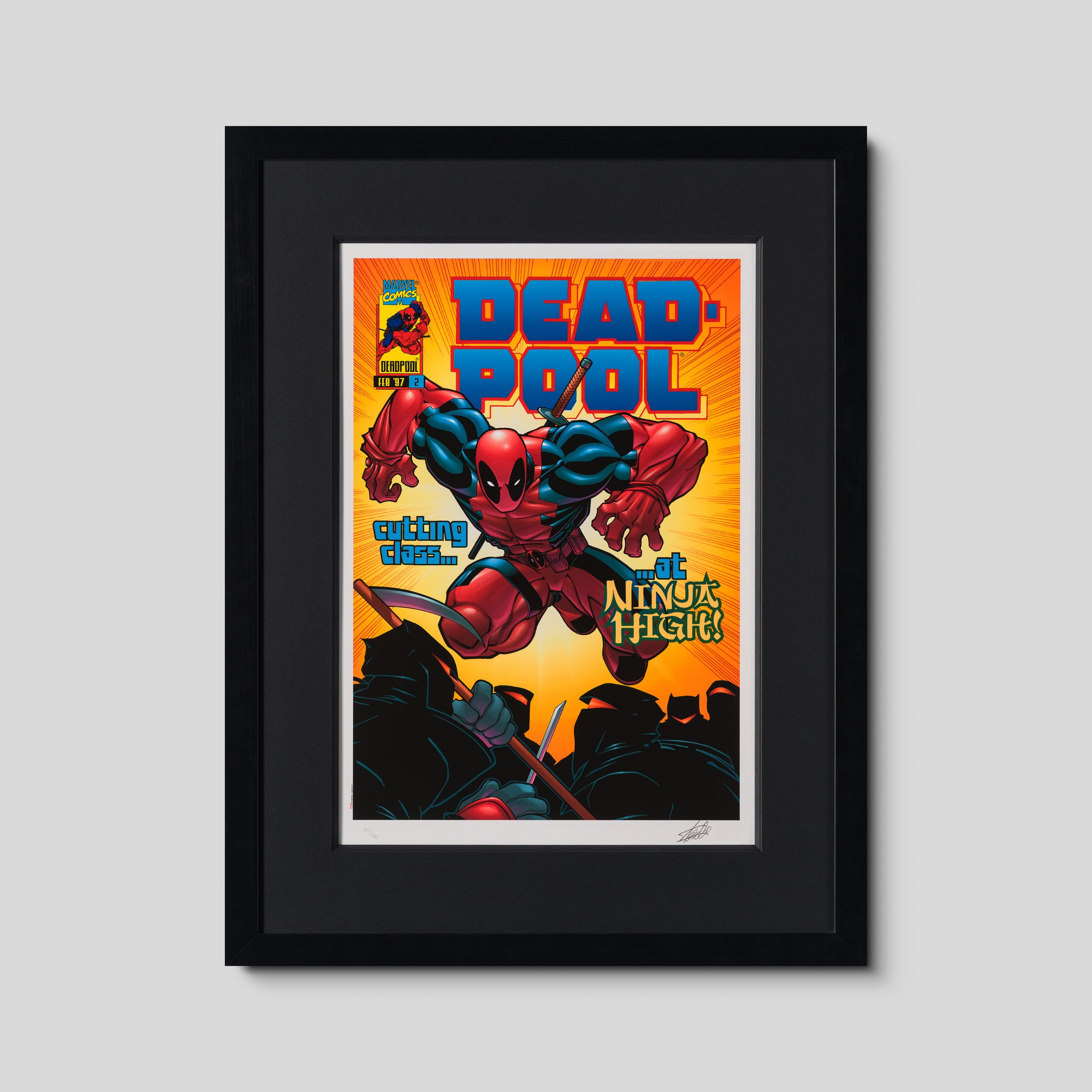 Deadpool #2 - Cutting Class at Ninja High! - Giclée on Paper