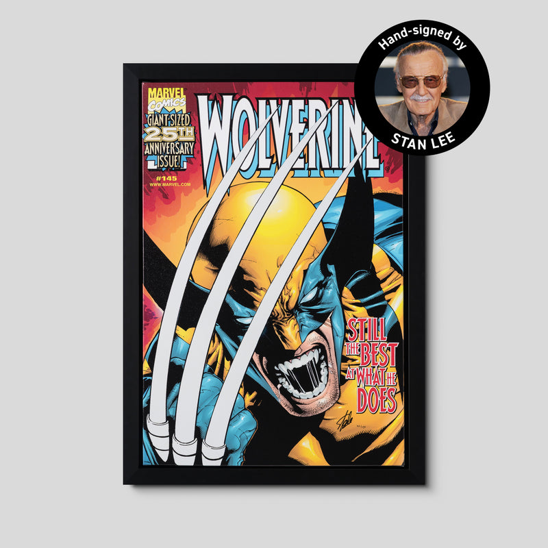 Wolverine #145 - Still The Best At What He Does | Hand-signed by Stan Lee