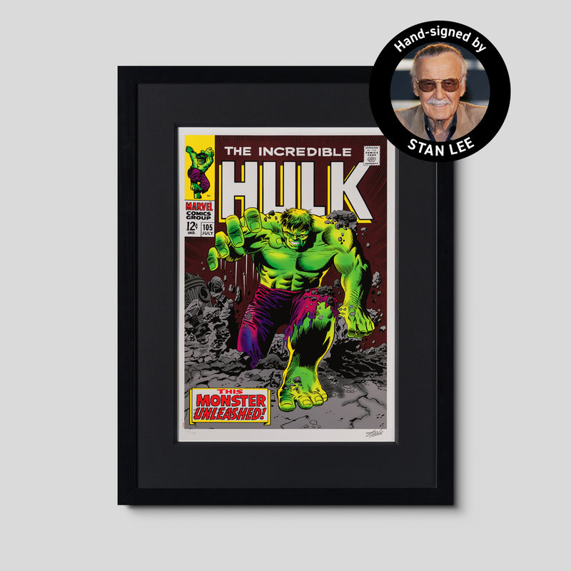The Incredible Hulk #105 - This Monster Unleashed! - Giclee on Paper Edition