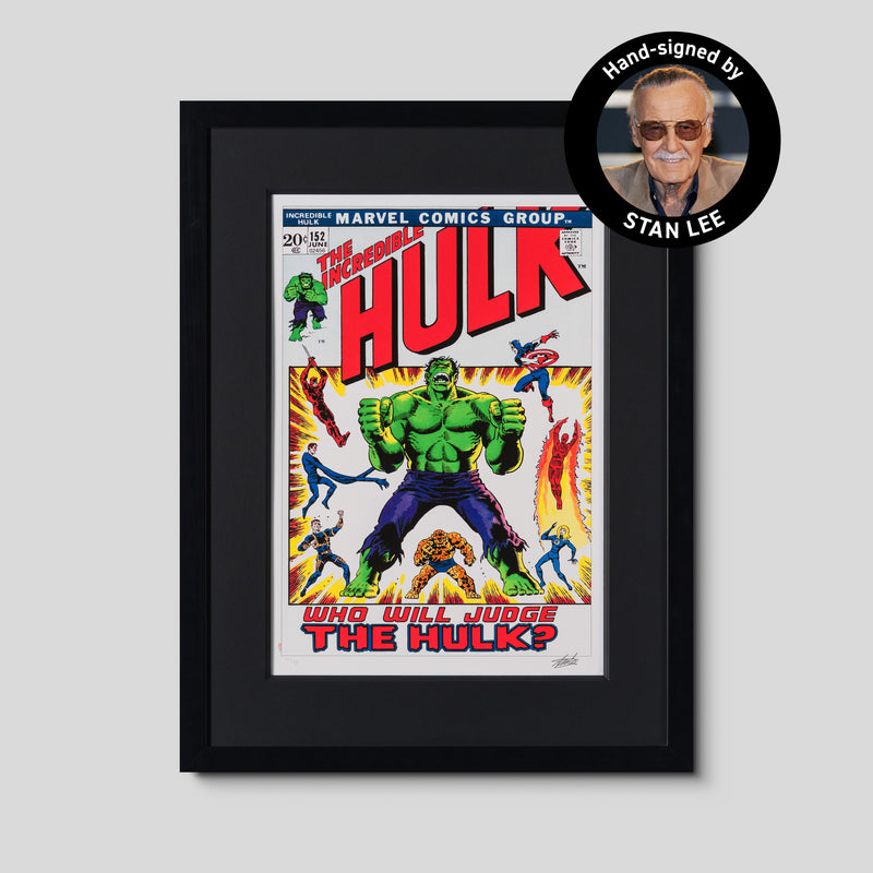 The Incredible Hulk #152 - Who Will Judge The Hulk? | Hand-signed by Stan Lee