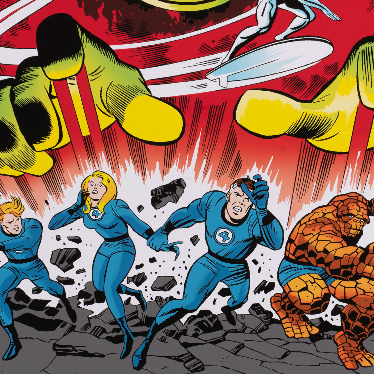 Fantastic Four #49 - If This Be Doomsday! | Giclée on paper | Hand-signed by Stan Lee