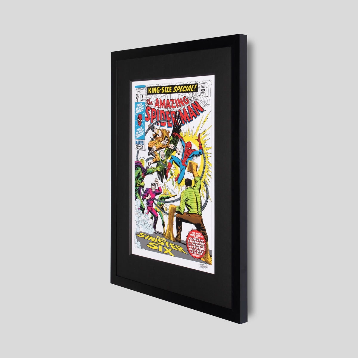 The Amazing Spider-Man #6 - King Size Special! | Giclée on paper | Hand-signed by Stan Lee