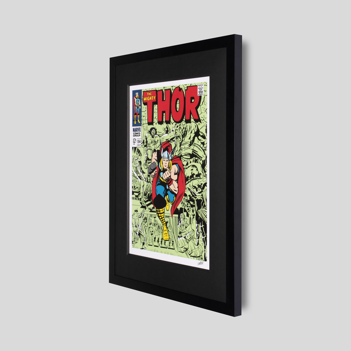 The Mighty Thor #154 | Giclée on paper | Hand-signed by Stan Lee