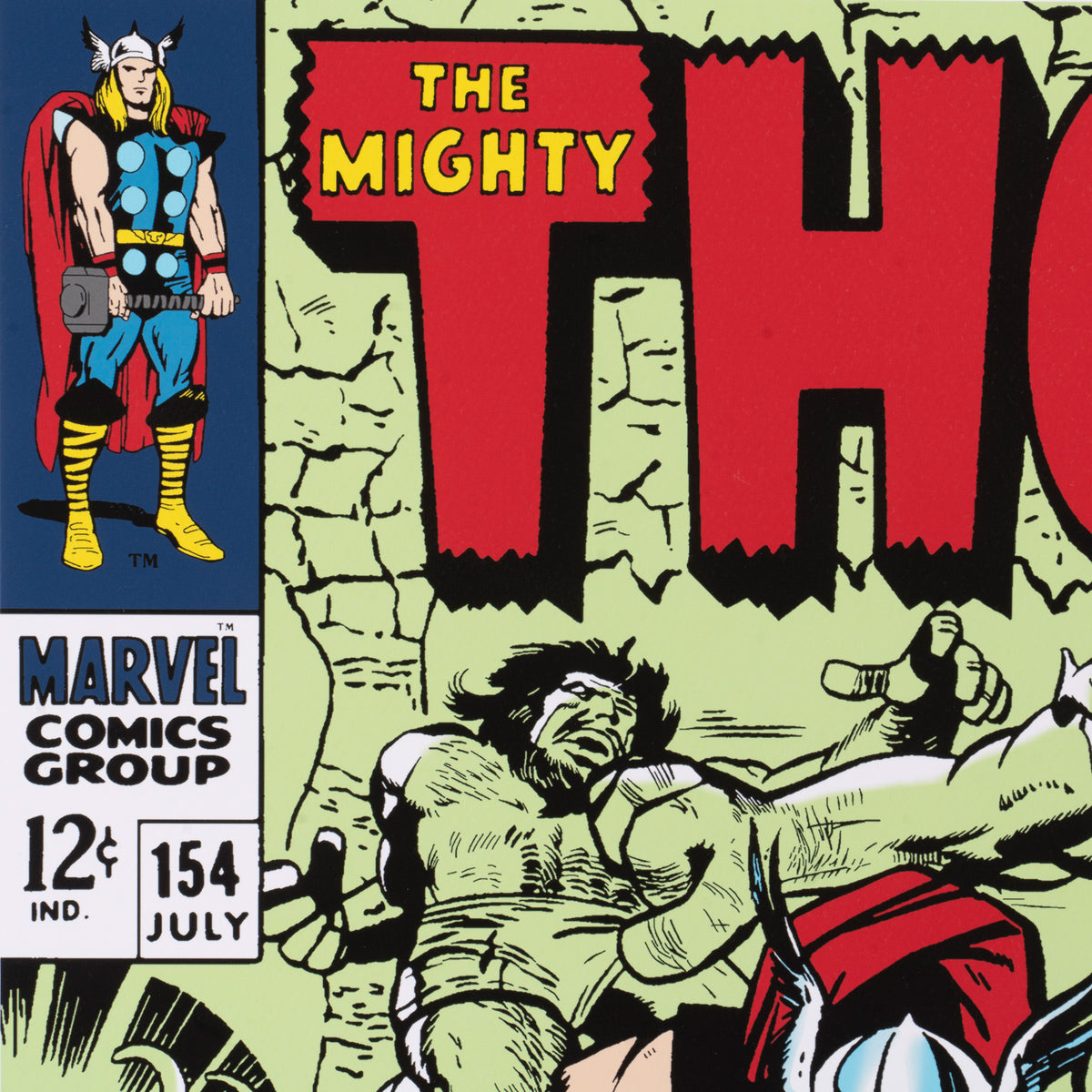 The Mighty Thor #154 | Giclée on paper | Hand-signed by Stan Lee