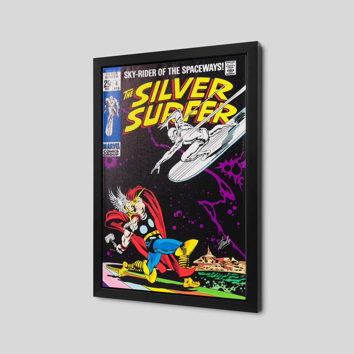 The Silver Surfer #4 - Boxed Canvas Edition