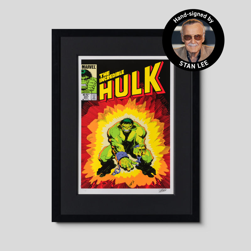 The Incredible Hulk #307 | Giclee on Paper Edition | Hand-signed by Stan Lee