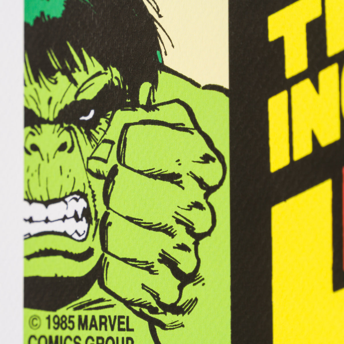 The Incredible Hulk #307 - Giclee on Paper Edition