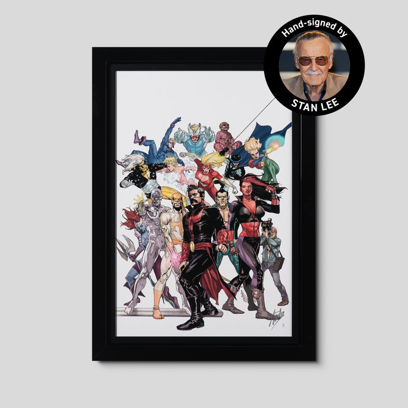 Defenders: Strange Heroes #1 | Deluxe Edition | Hand-signed by Stan Lee