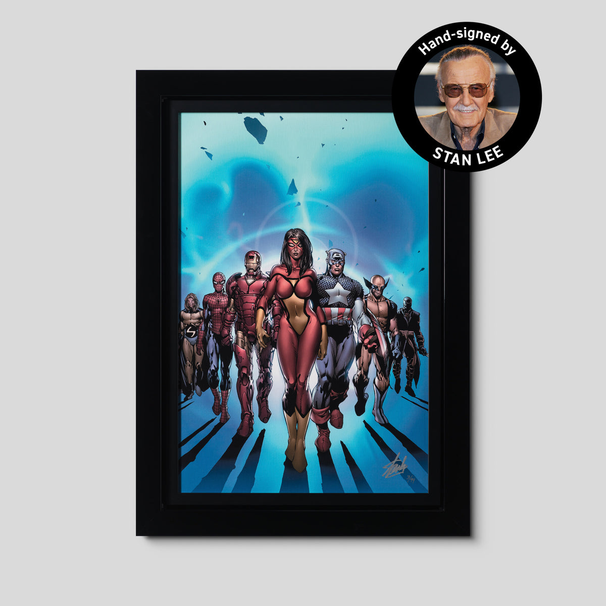 New Avengers #7 - 1 | Standard Edition | Hand-signed by Stan Lee