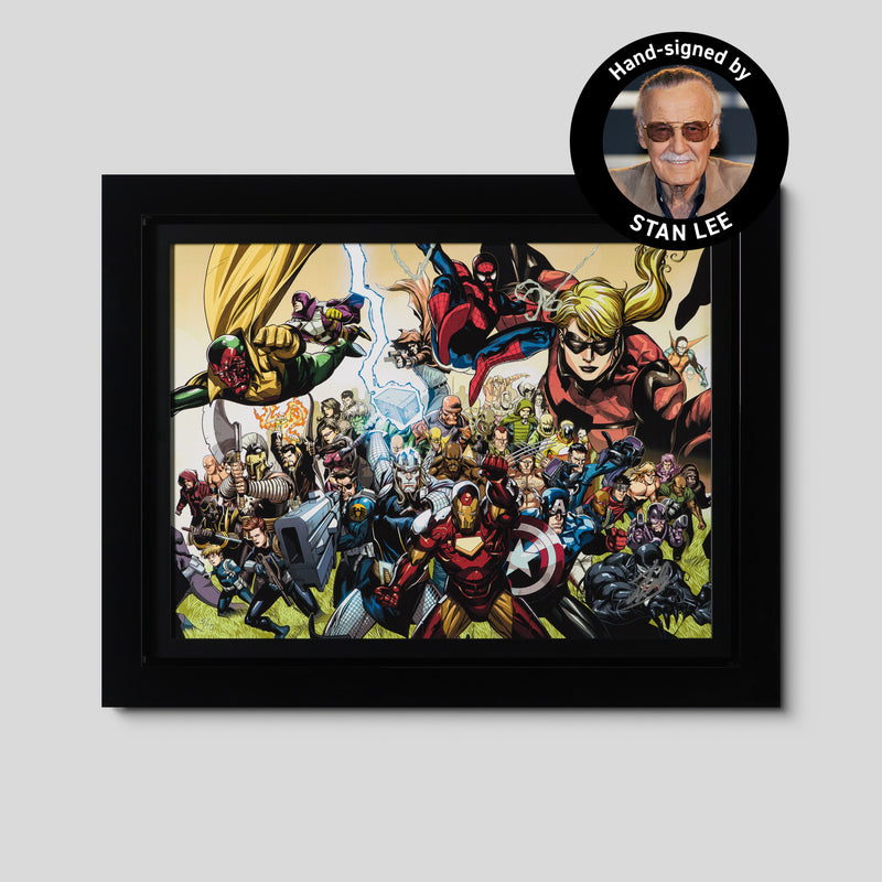 Secret Invasion #6 - I | Collector's Edition | Hand-signed by Stan Lee