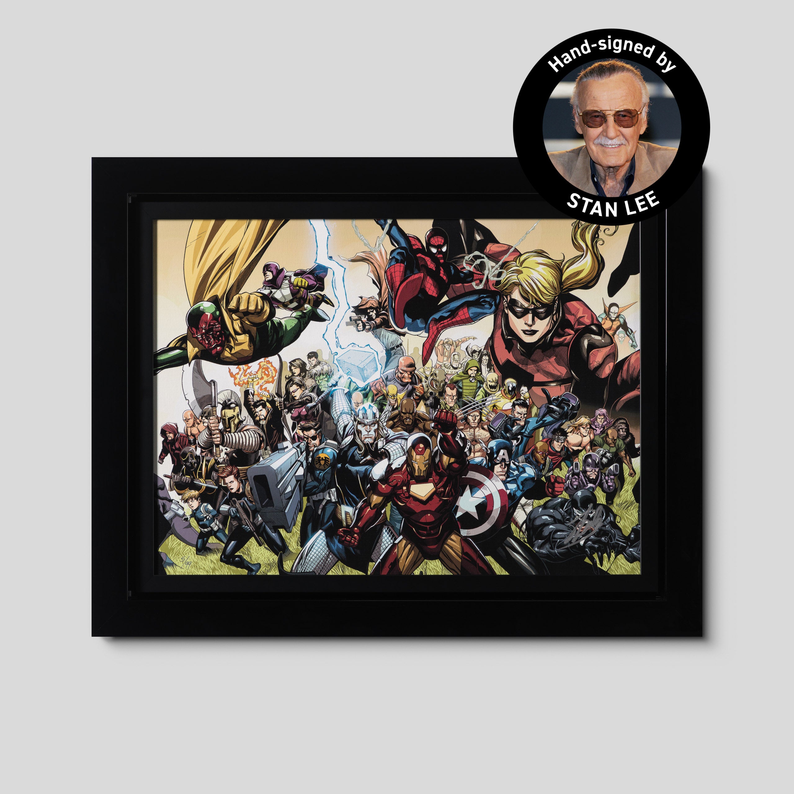 Secret Invasion #6 - I | Standard Edition | Hand-signed by Stan Lee