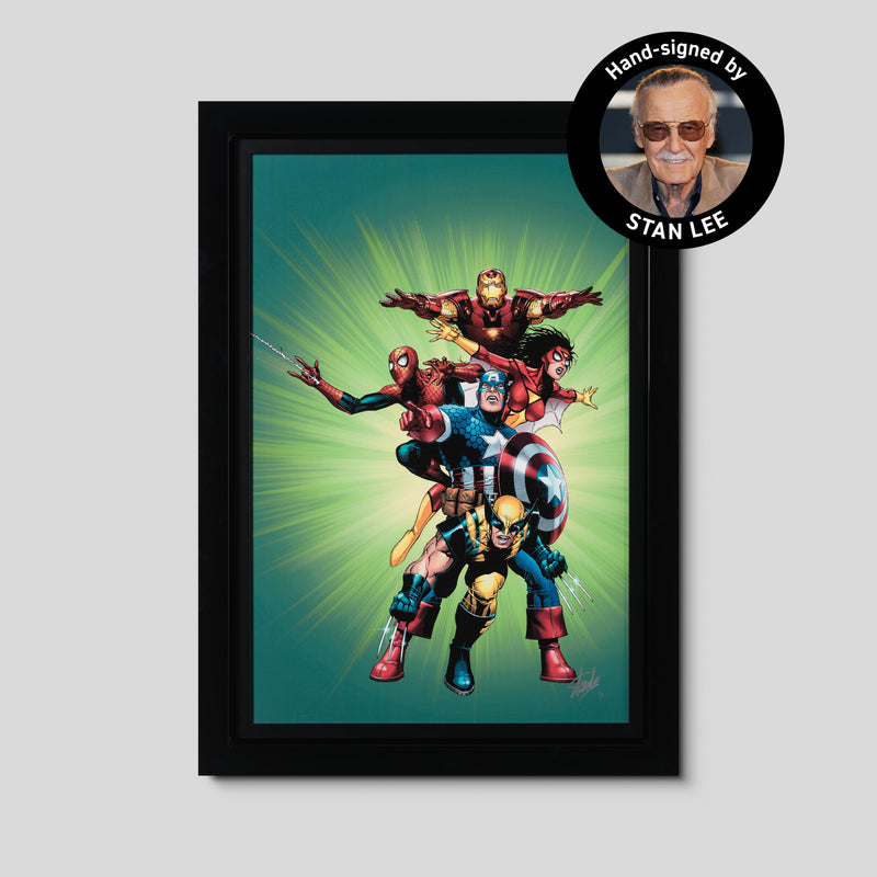 Wizard #136 | Deluxe Edition | Hand-signed by Stan Lee