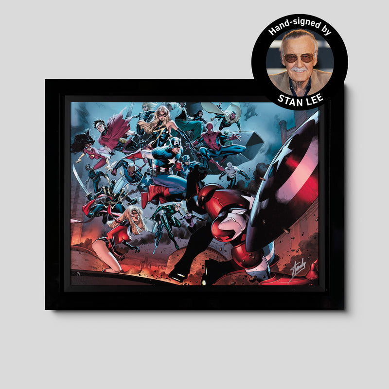 Siege #3 | Collector's Edition | Hand-signed by Stan Lee