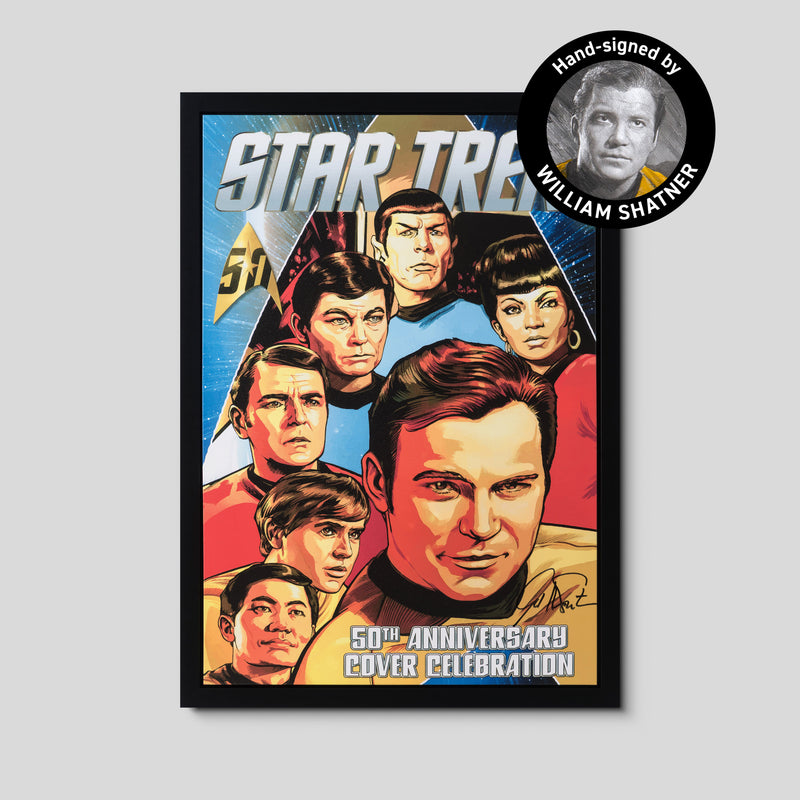 Fabulous 50th | Hand-signed by William Shatner