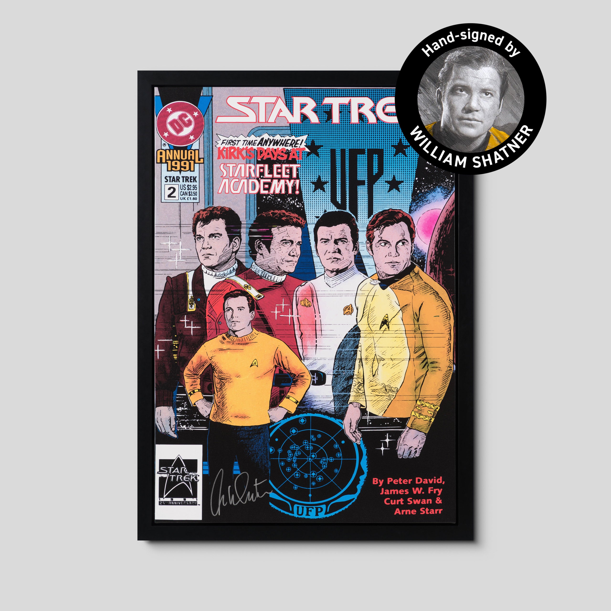 The Captain | Hand-signed by William Shatner