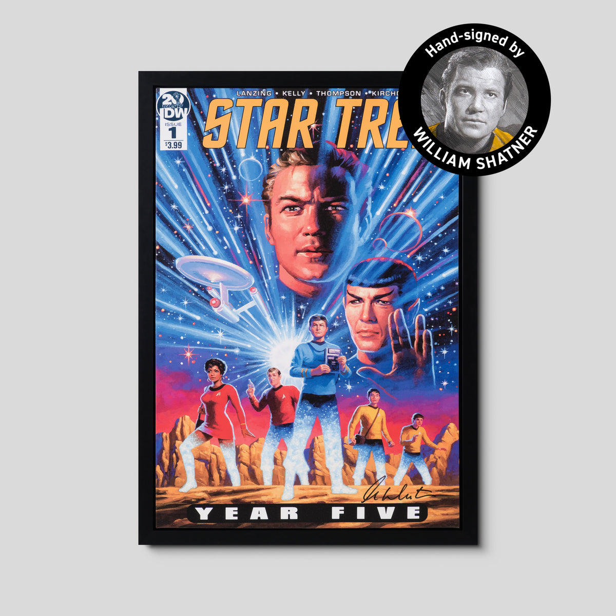 Fantastic Five | Hand-signed by William Shatner