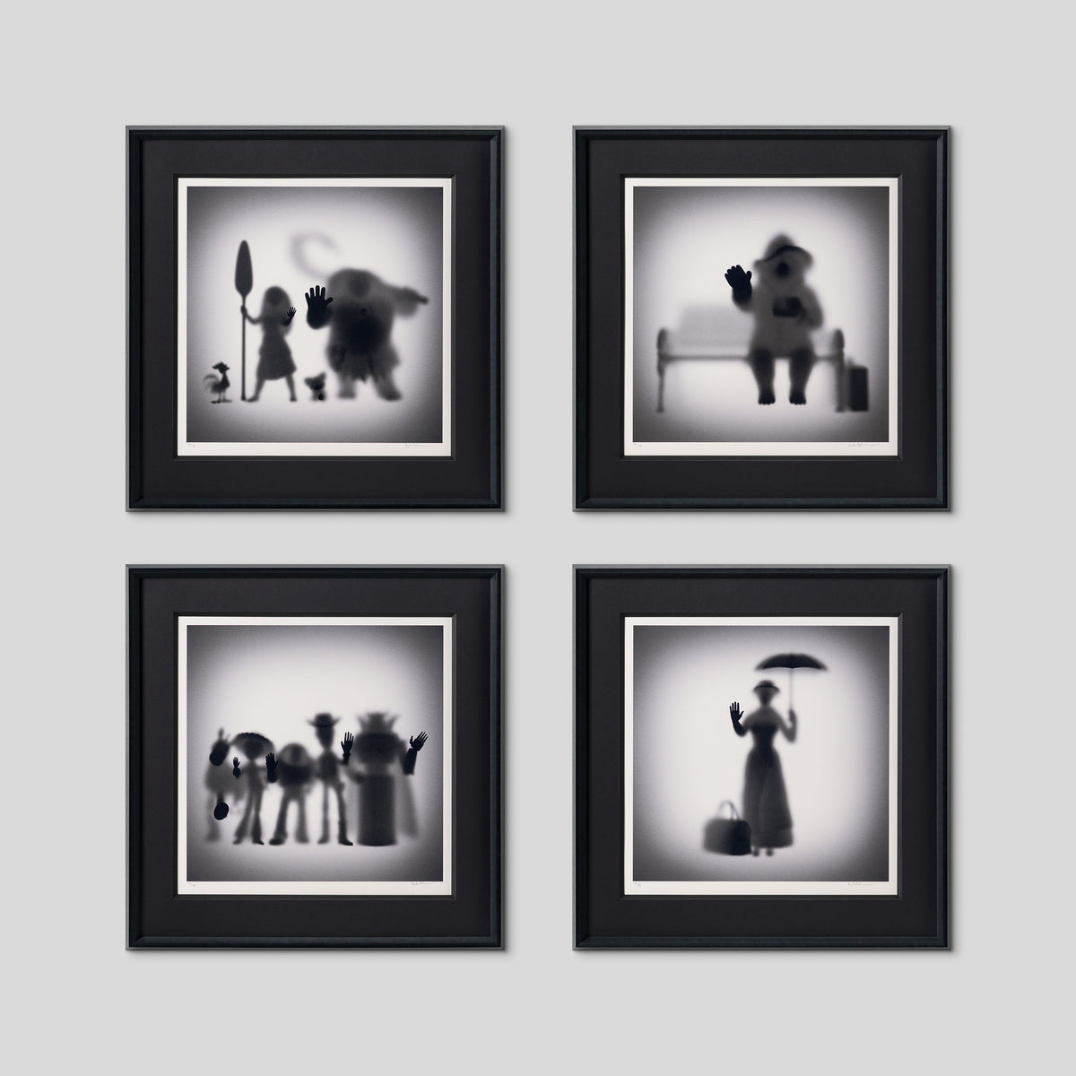 Gone 2026 | Medium | Framed Set of Four