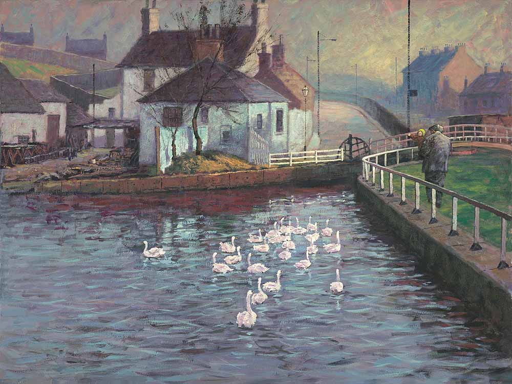 ami feeding the birds