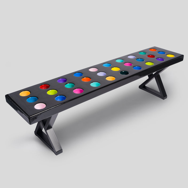 BBH ORI POR 29799 2 Modern Simplicity Bench Black